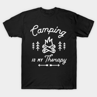 Camping Is My TheraTraveler T-Shirt